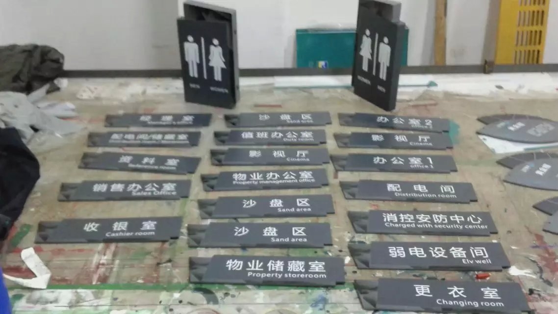 呼和浩特办公室标识牌