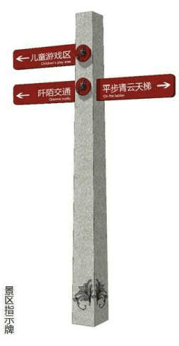 东莞景区导示牌
