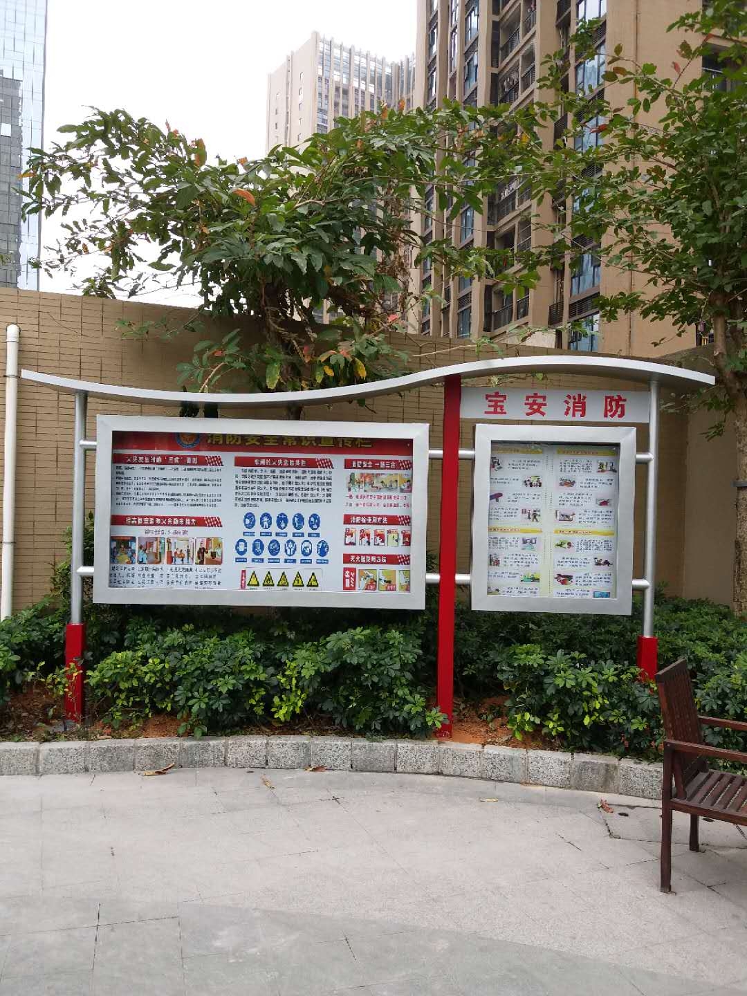 呼和浩特宣传栏换画灯箱
