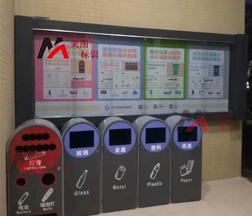 南山垃圾分类宣传栏